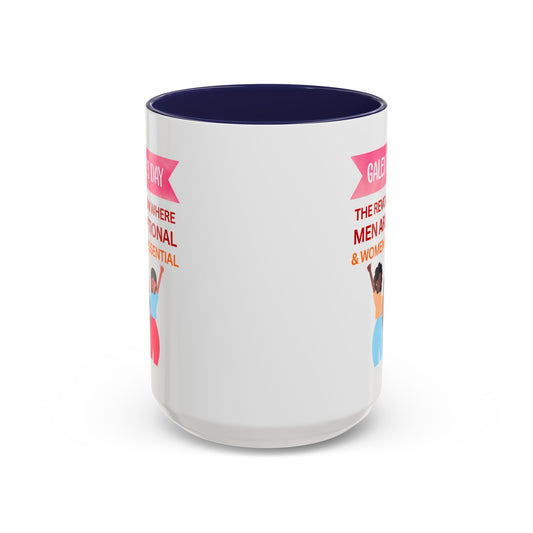 Galentine's Day Men Are Optional Coffee Mug