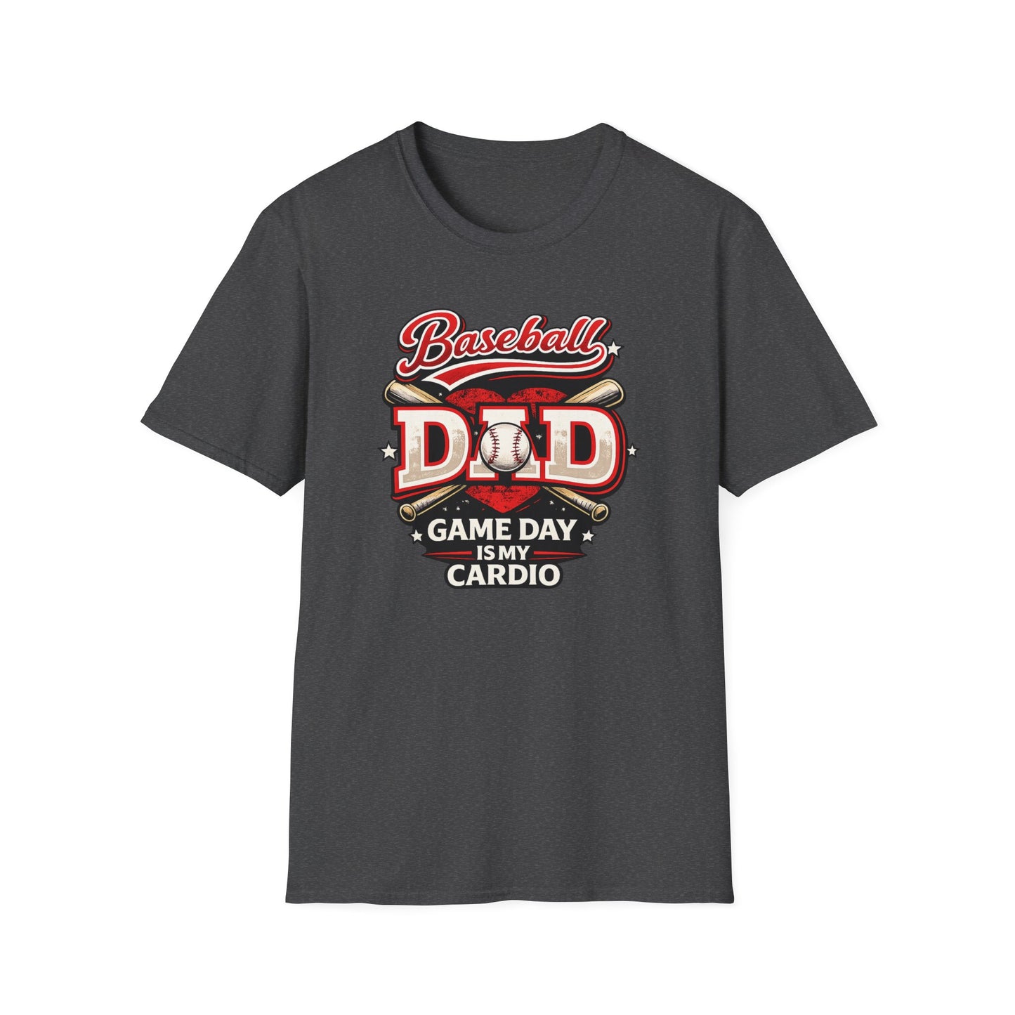 Game Day Is My Cardio Funny Sports Dad T-Shirt