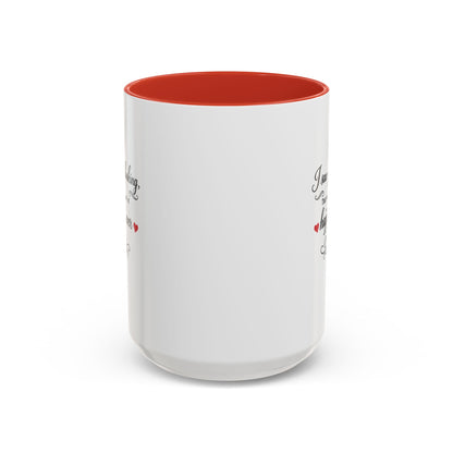 I Saw You Looking Coffee Mug Romantic Gift