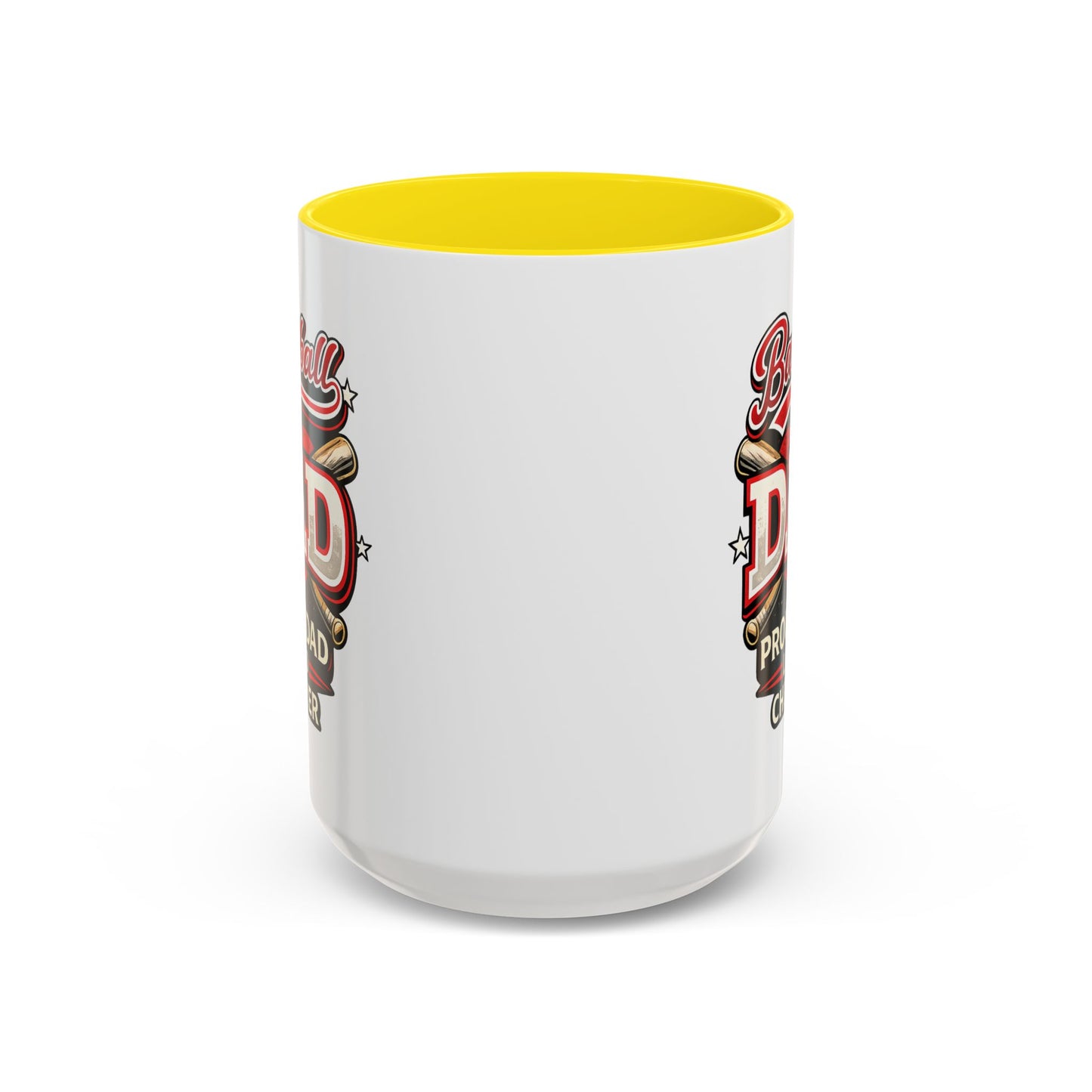 Proud Dad Loud Cheerer Baseball Coffee Mug