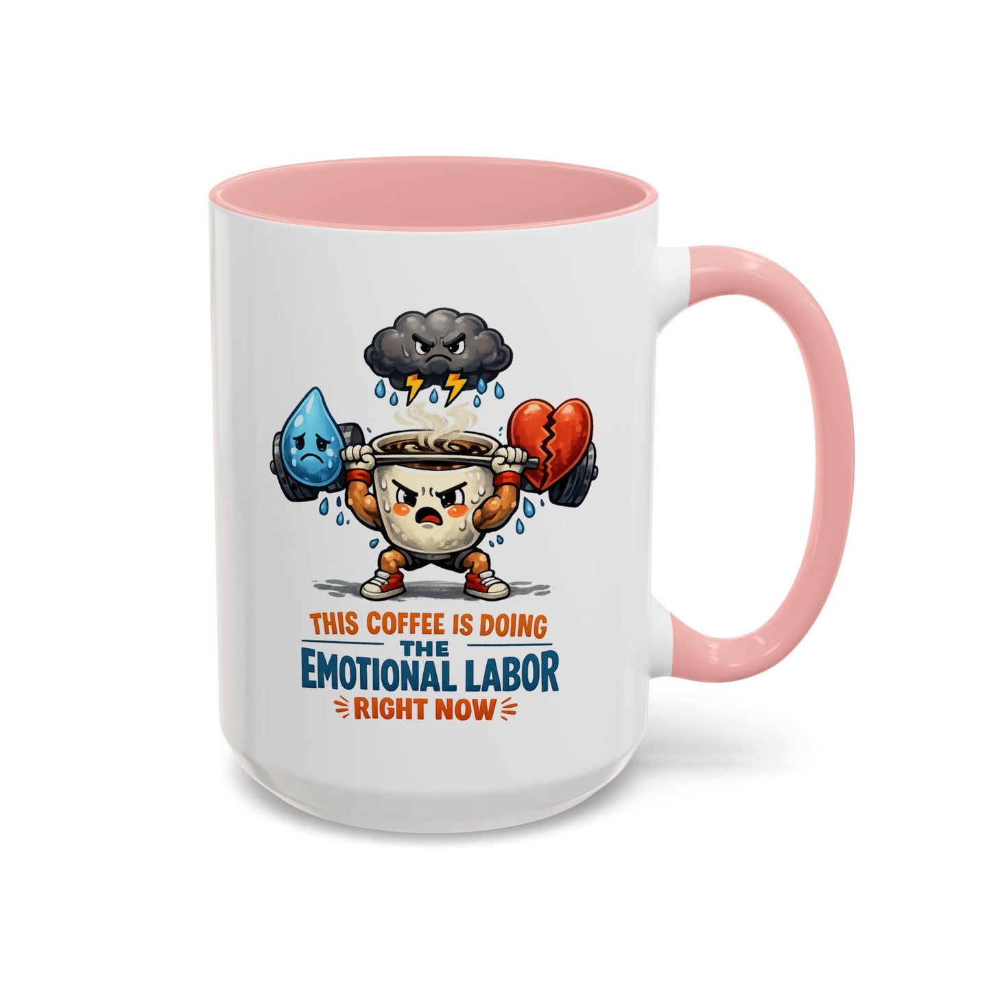 Emotional Labor Burned Out Coffee Mug