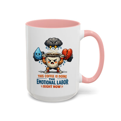 Emotional Labor Burned Out Coffee Mug