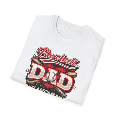 Baseball dad humor shirt for game day