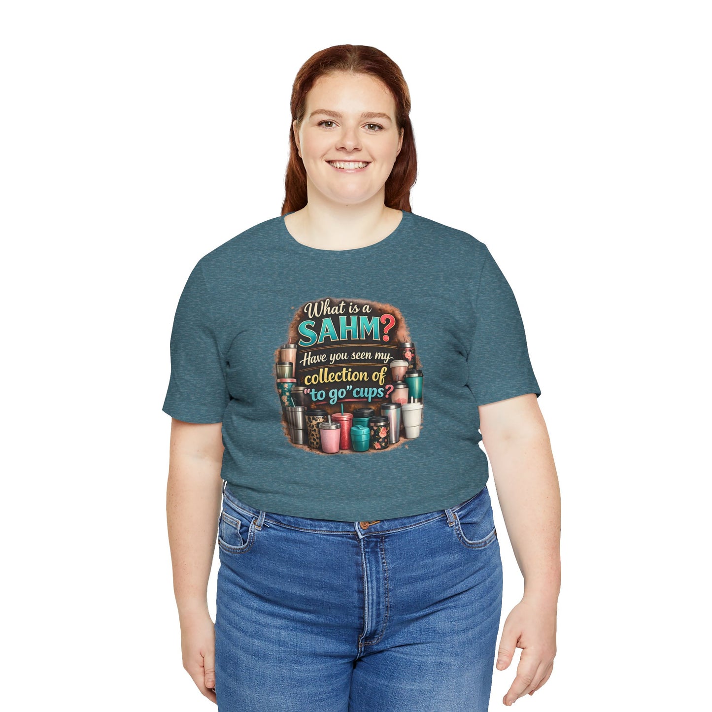 Funny SAHM Drinks To Go T-Shirt | Stay At Home Mom Shirt