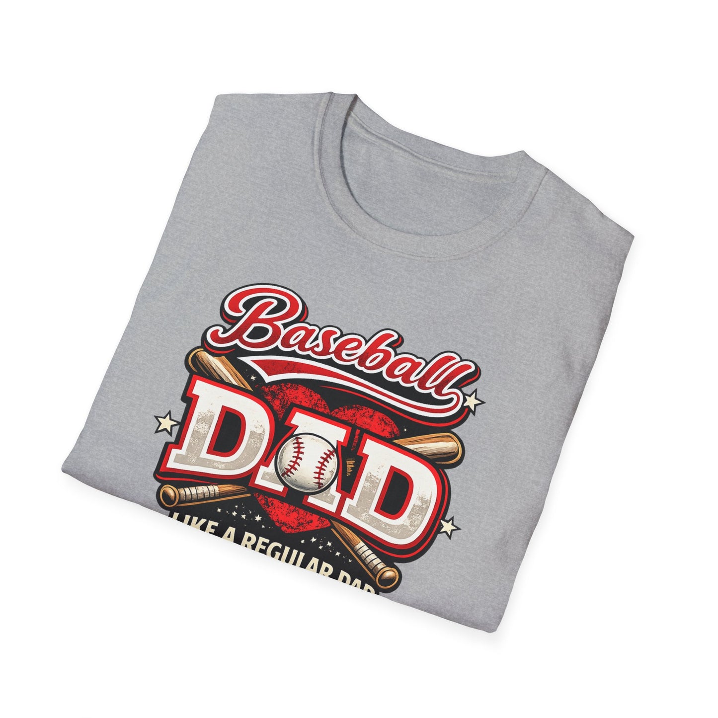Baseball Dad Like a Regular Dad But Cooler T‑Shirt