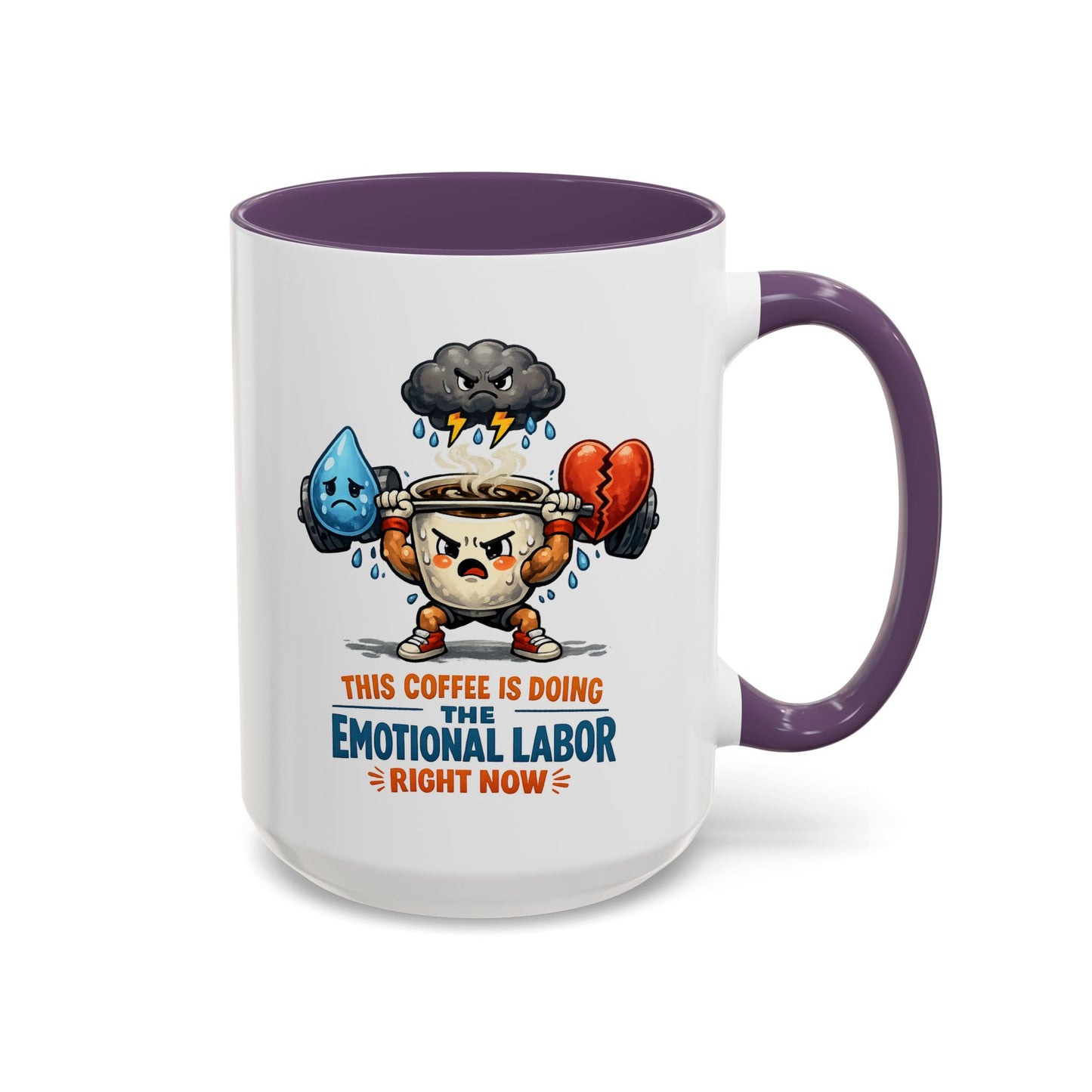 Emotional Labor Burned Out Coffee Mug