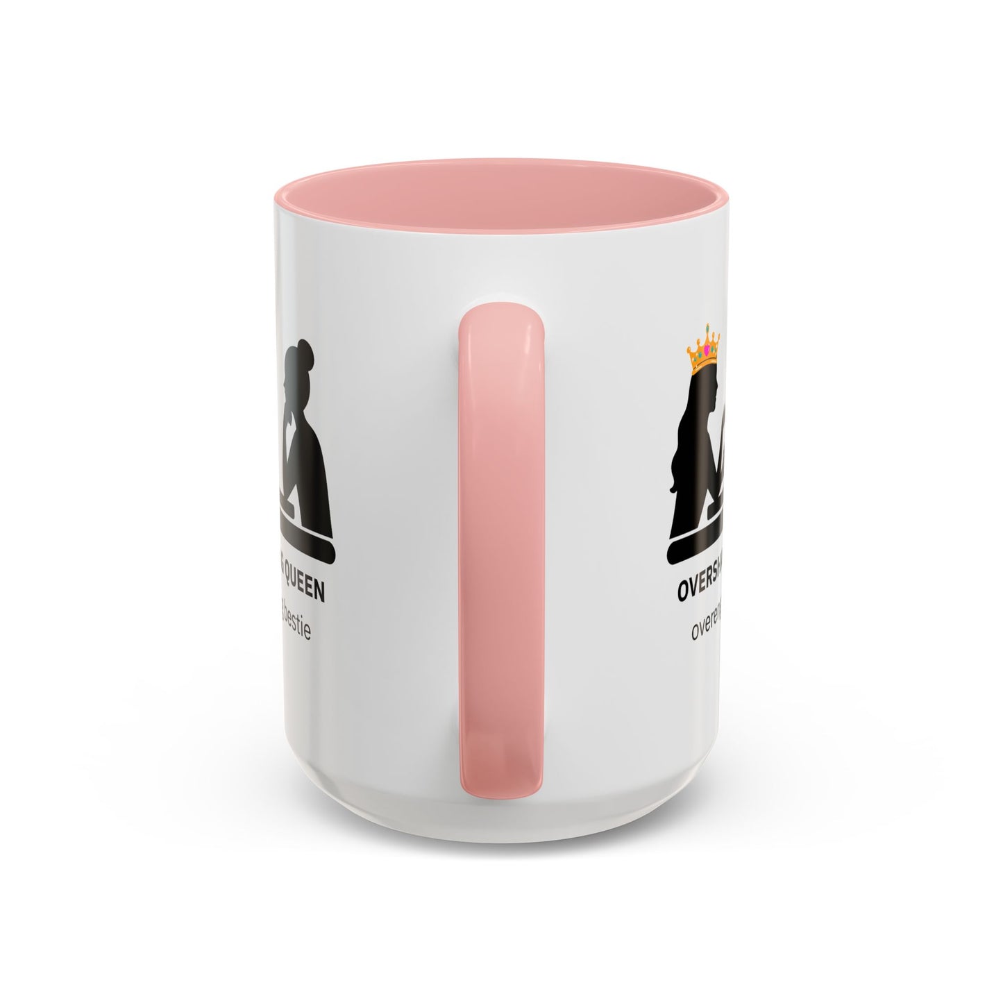 Oversharing Queen & Overengaging Bestie Coffee Mug