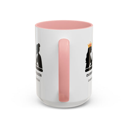 Oversharing Queen & Overengaging Bestie Coffee Mug