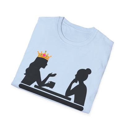 Oversharing Queen Best Friend Graphic T-Shirt