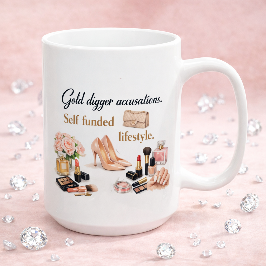 Gold Digger Accusations Self Funded Lifestyle Coffee Mug