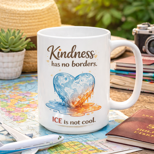 Kindness Has No Borders Coffee Mug