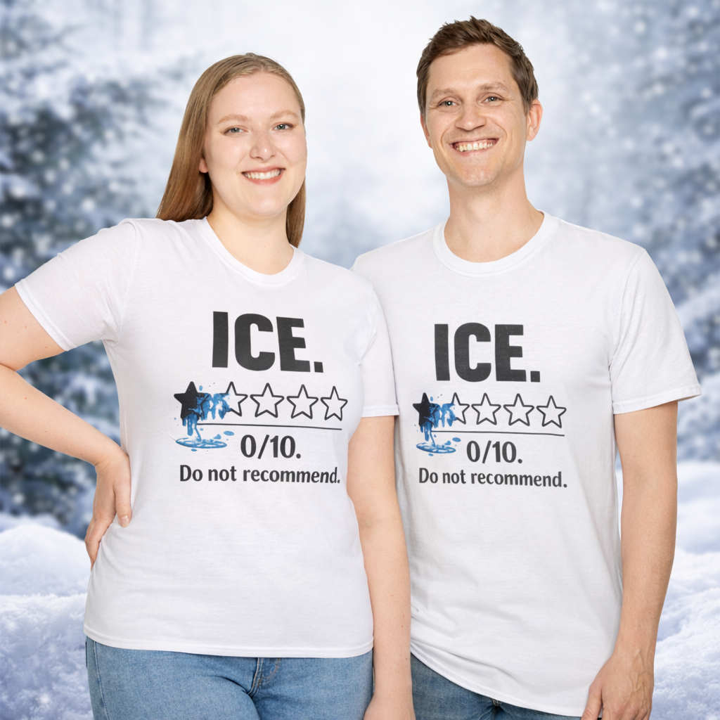 ICE 0/10 Do Not Recommend T-Shirt