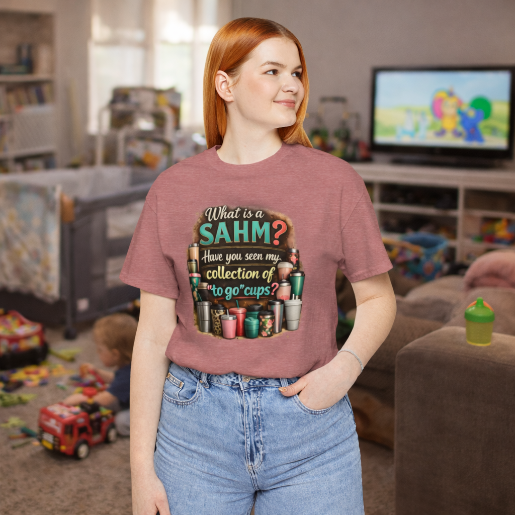 Funny SAHM Drinks To Go T-Shirt | Stay At Home Mom Shirt
