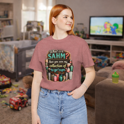 Funny SAHM Drinks To Go T-Shirt | Stay At Home Mom Shirt