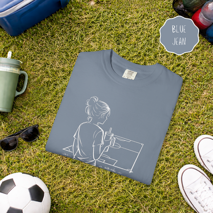 Soccer Mom Shirt Game Days Don't Run Themselves Tee, Minimalist Soccer Sideline Graphic, Sports Mom Gift
