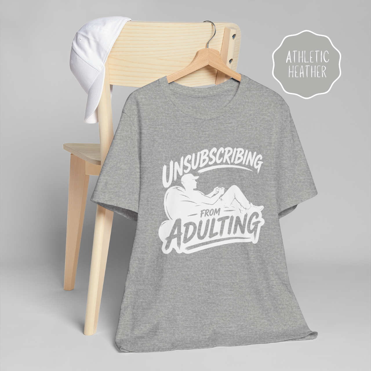 Unsubscribing From Adulting Shirt – Funny Gamer T-Shirt for Men, Gaming Humor Tee