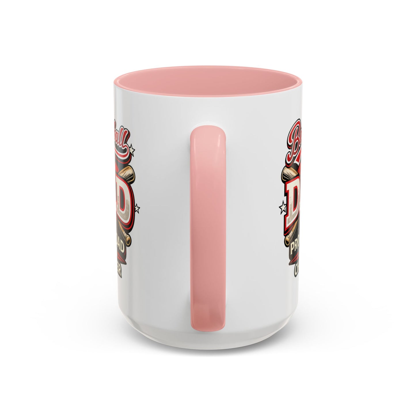 Proud Dad Loud Cheerer Baseball Coffee Mug