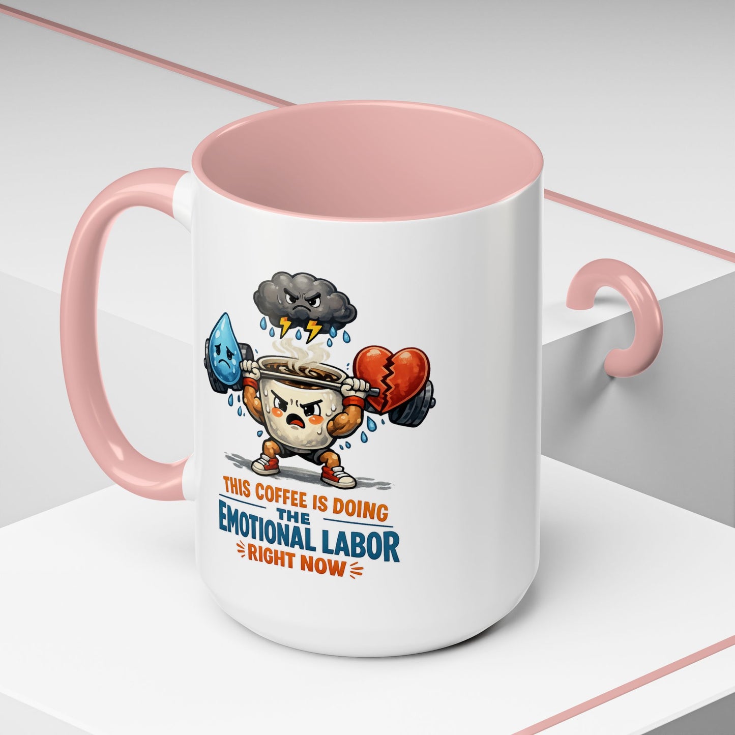 Emotional Labor Burned Out Coffee Mug