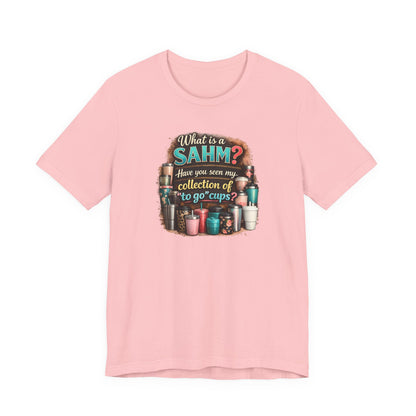 Funny SAHM Drinks To Go T-Shirt | Stay At Home Mom Shirt