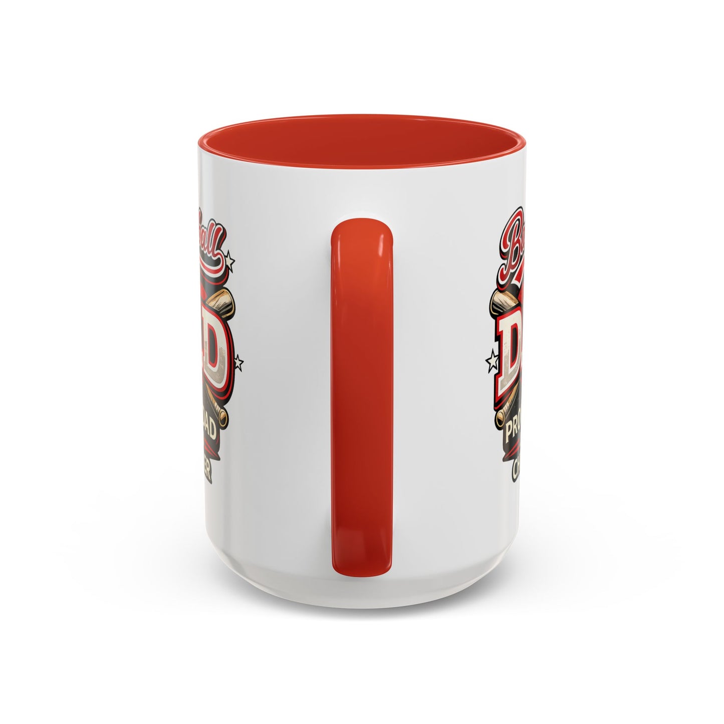 Proud Dad Loud Cheerer Baseball Coffee Mug