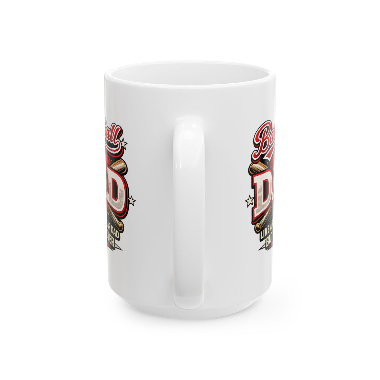 Baseball Dad Like a Regular Dad But Cooler Coffee Mug