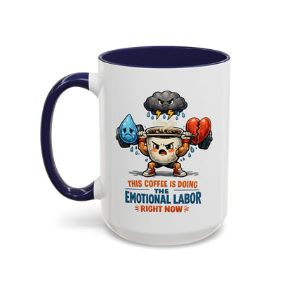 Emotional Labor Burned Out Coffee Mug