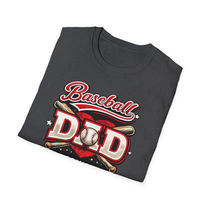 Baseball Dad Raising Ballplayers One Game at a Time T-Shirt