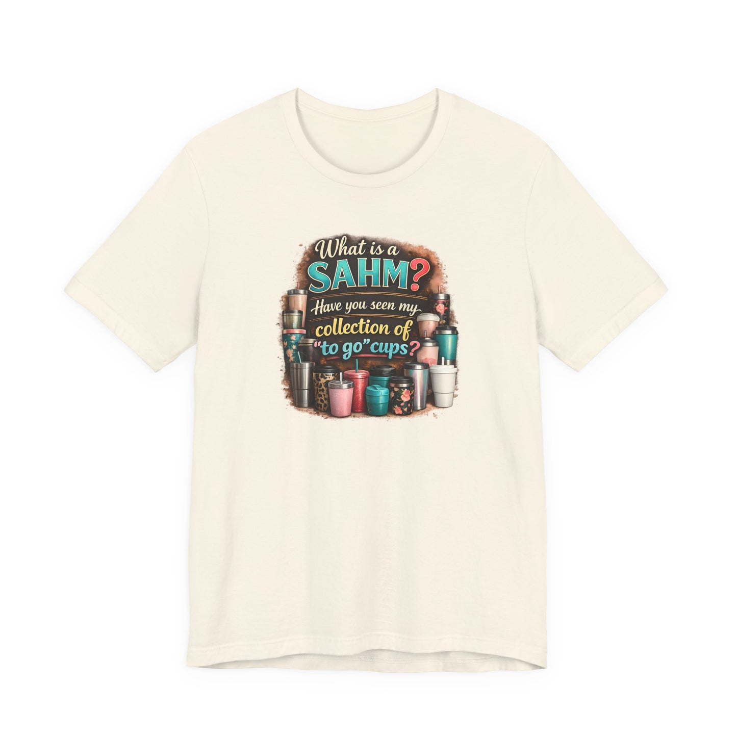 Funny SAHM Drinks To Go T-Shirt | Stay At Home Mom Shirt