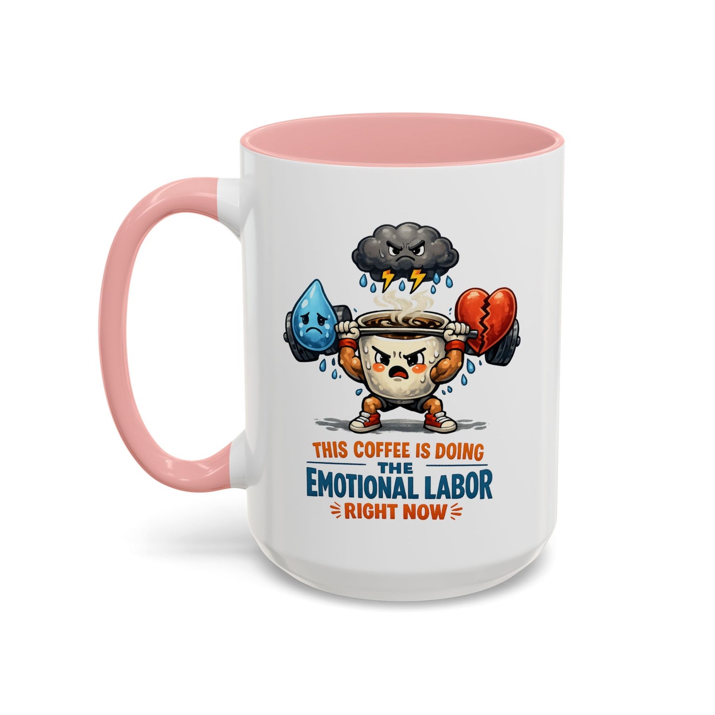 Emotional Labor Burned Out Coffee Mug