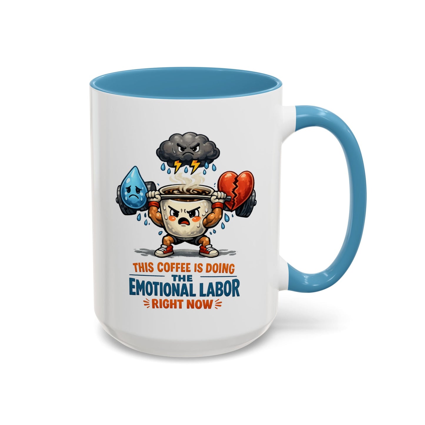 Emotional Labor Burned Out Coffee Mug