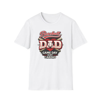 Game Day Is My Cardio Funny Sports Dad T-Shirt