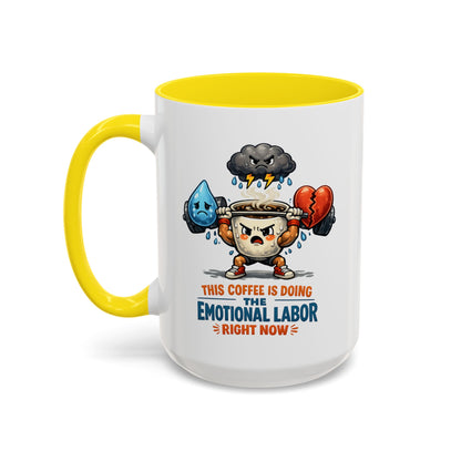 Emotional Labor Burned Out Coffee Mug