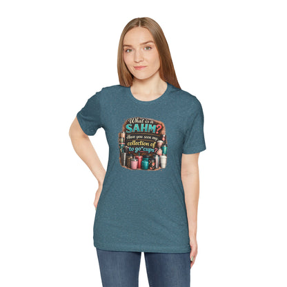 Funny SAHM Drinks To Go T-Shirt | Stay At Home Mom Shirt