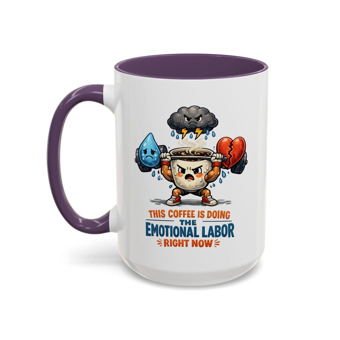 Emotional Labor Burned Out Coffee Mug