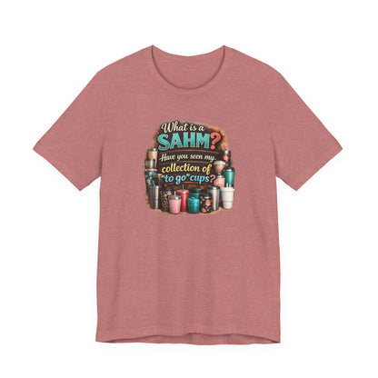 Funny SAHM Drinks To Go T-Shirt | Stay At Home Mom Shirt