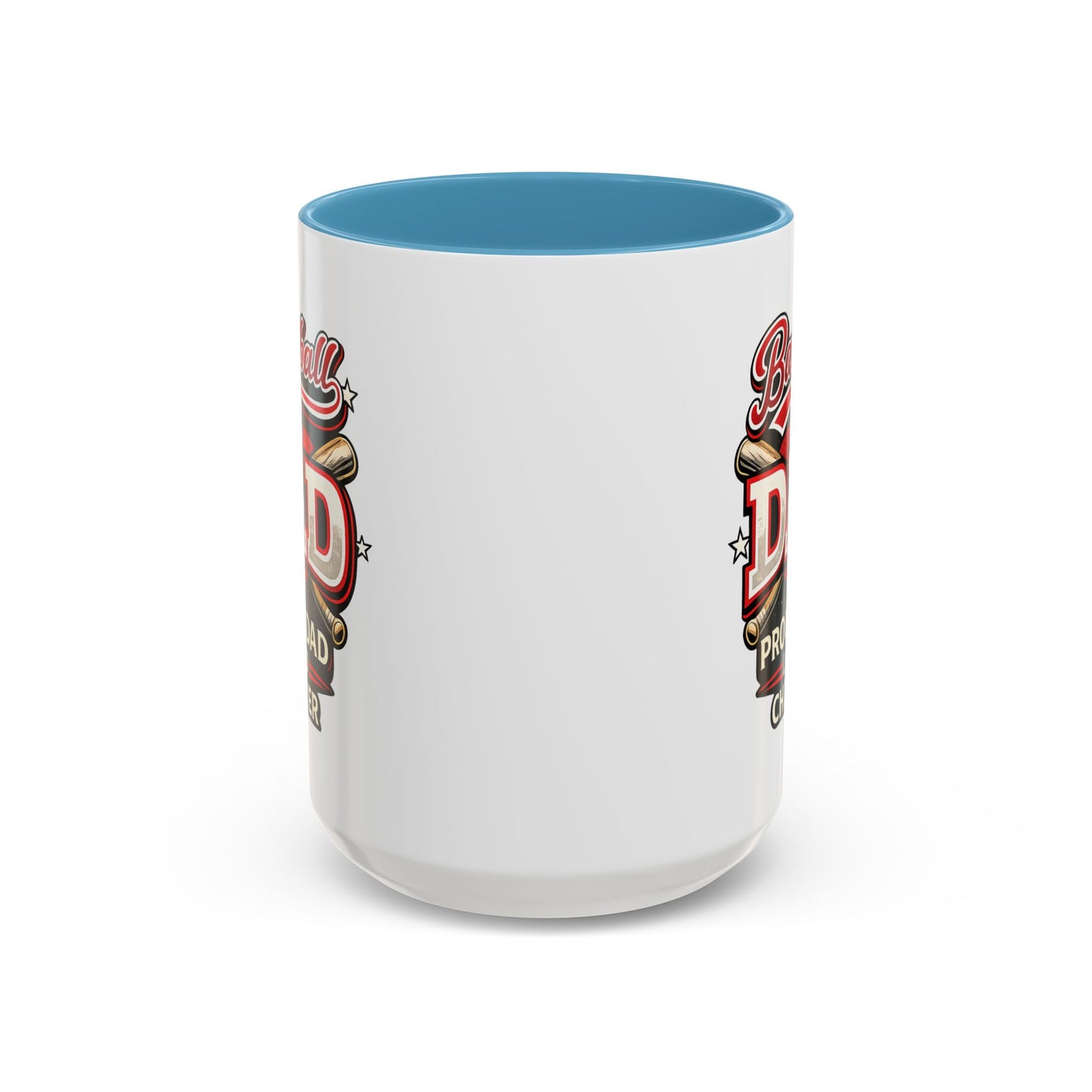 Proud Dad Loud Cheerer Baseball Coffee Mug