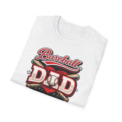 Baseball Dad Raising Ballplayers One Game at a Time T-Shirt