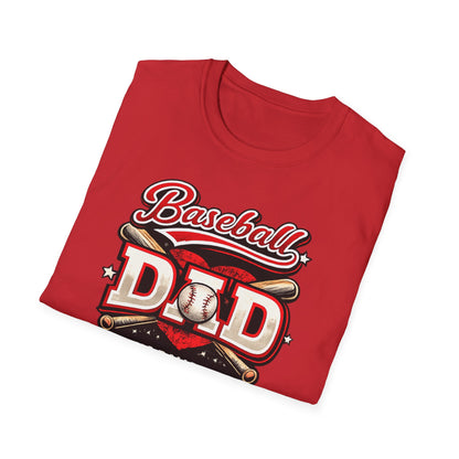 Baseball Dad Raising Ballplayers One Game at a Time T-Shirt