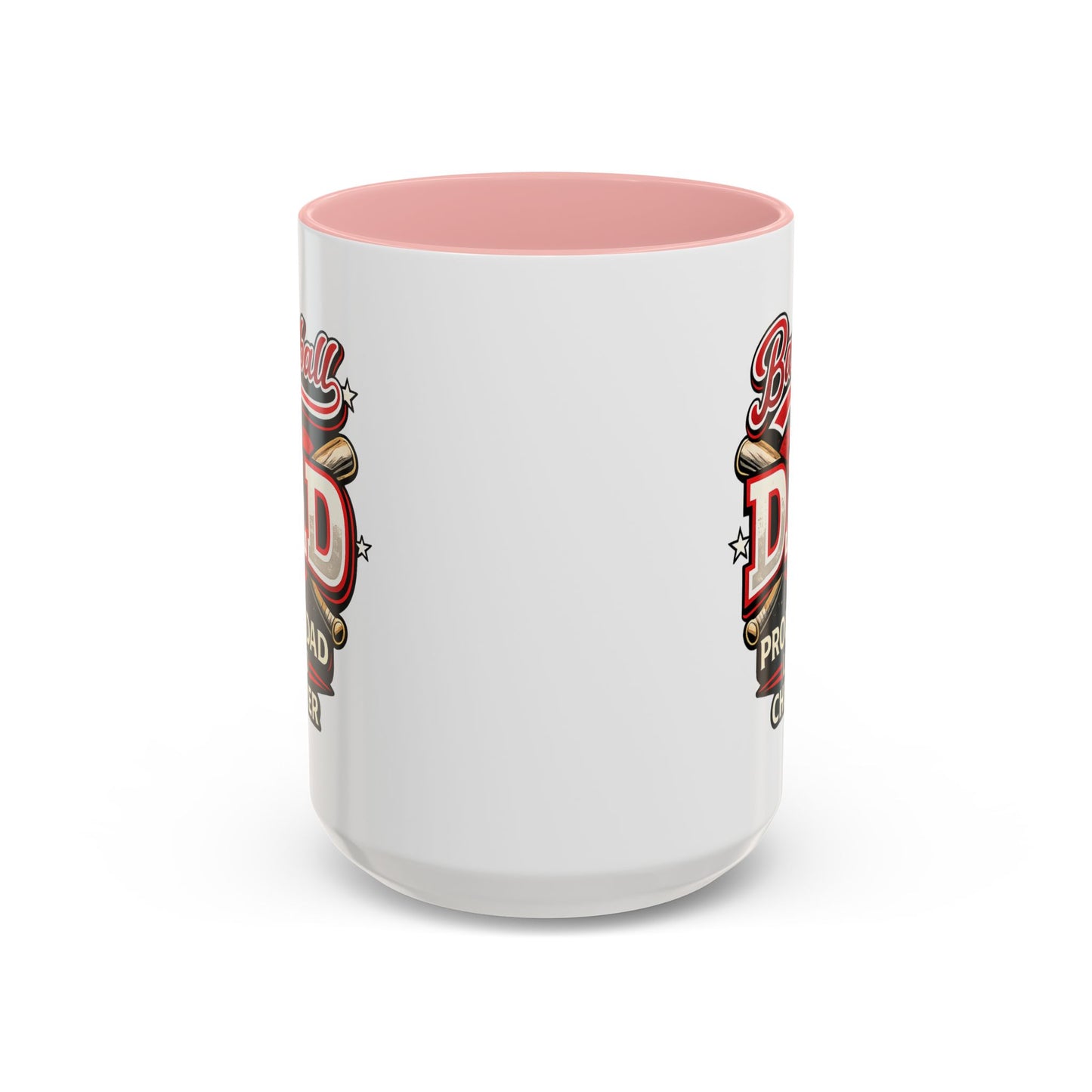 Proud Dad Loud Cheerer Baseball Coffee Mug