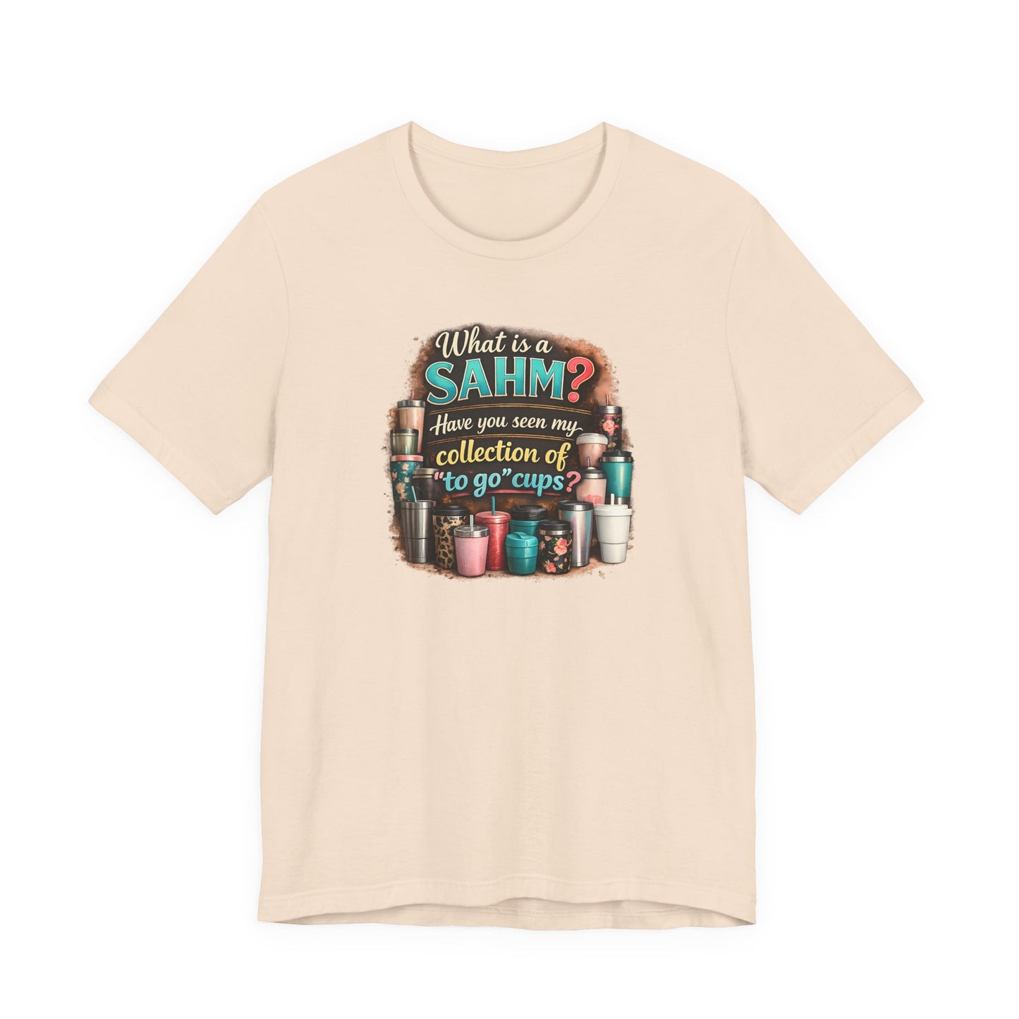 Funny SAHM Drinks To Go T-Shirt | Stay At Home Mom Shirt