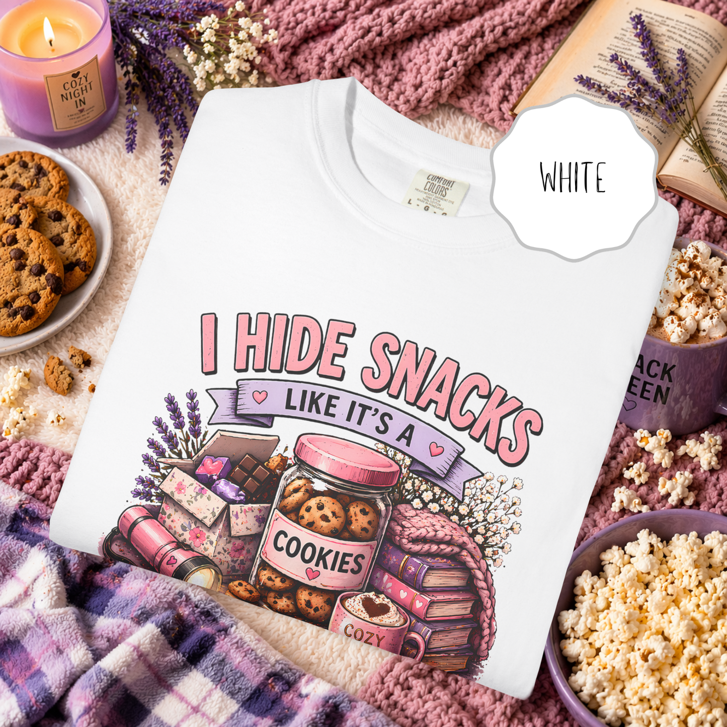 snack lover gift shirt funny snack quote tee