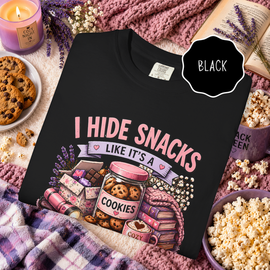 cozy aesthetic foodie shirt cookies jar graphic design