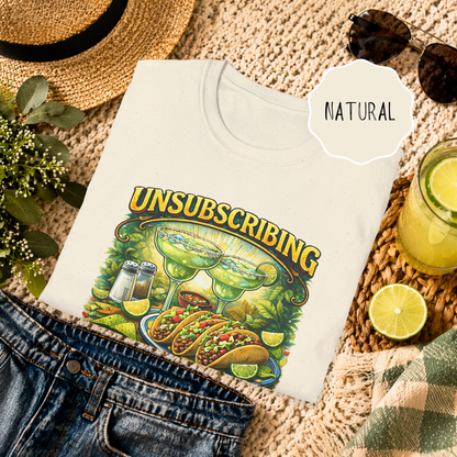 atural color taco shirt with margarita graphic styled for relaxed beach look
